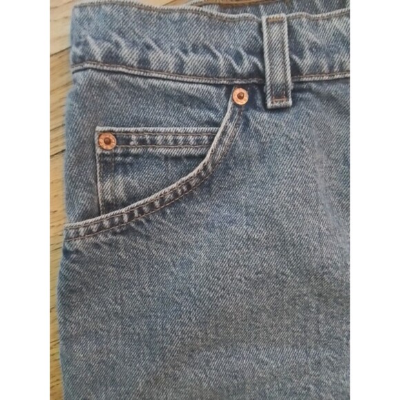 Vintage Levis 912 Women’s Size 11 Junior Slim Fit Denim Jean Shorts Made in USA - Picture 5 of 6